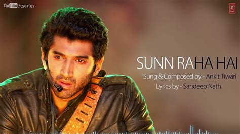 sun raha hai na lyrics|More.